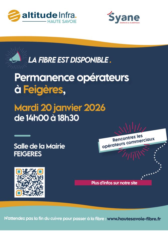 PERMANENCE FIBRE - ALTITUDE INFRA - MAIRIE DE FEIGERES 